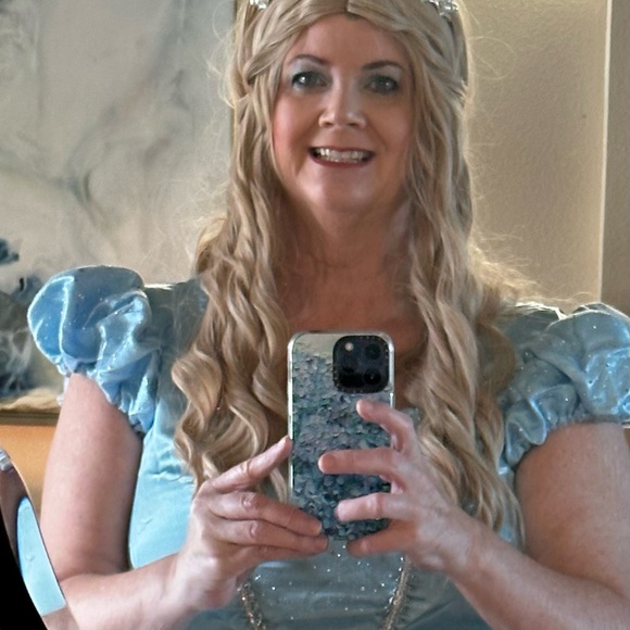 Cinderella Halloween costume with headband and chocker. New in package. - Picture 11 of 12